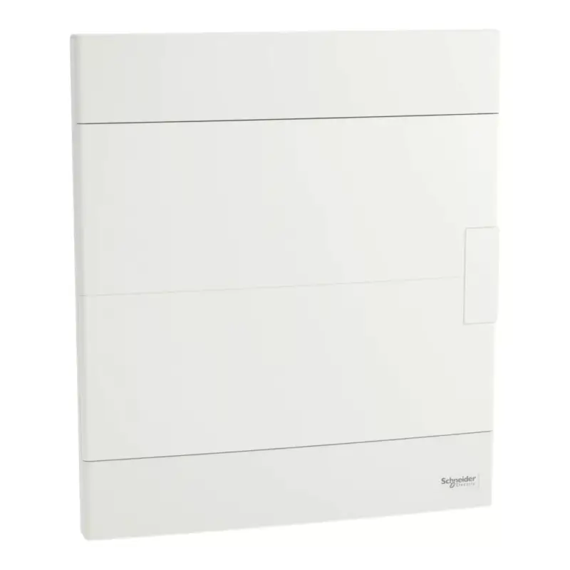 Schneider EASY9 EU Kiselosztó, 24 modul, PE+N sínnel, teli ajtóval, süllyesztett EZ9EUB212 Szuper akció