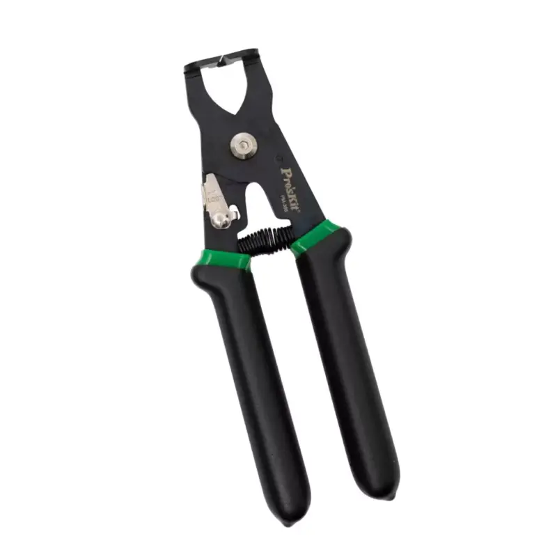 Szuper akció Pro'sKit PM-386 professzionális kábelkötegelő vágó és fogó, kétféle vágási módszer, ergonomikus markolat