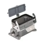 TP Electric Ipari nehézcsatlakozó,dugalj ház,egy rögz.kar,falon kív.,oldalsó bev.,zárt hátl. 24-1016-67-06M25 Outlet