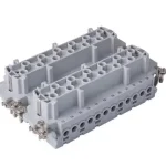 TP Electric ipari nehézcsatlakozó dugalj betét, 48x16A/500V/48P+F 24-2416-210-01 Expressz kézbesítés