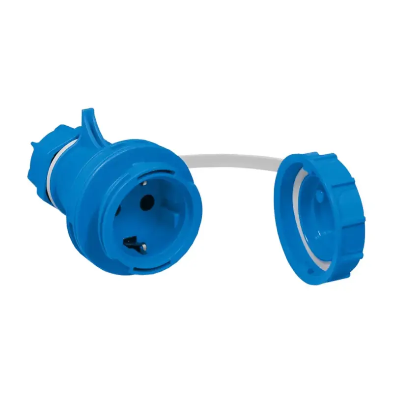 Korlátozott ajánlat TP Electric Lengő dugalj, 2P+F, 1x16A, IP68 3101-370-0900