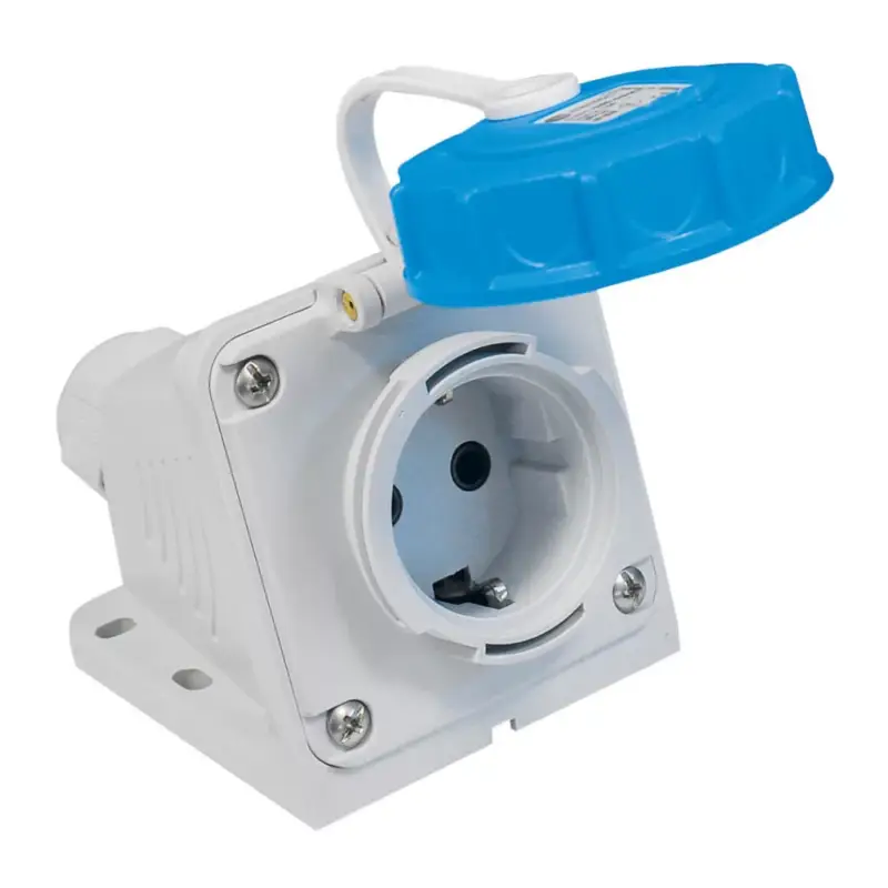 TP Electric Ráépíthető duglaj, döntött, 2P+F, 1x16A, IP68 3101-385-0900 Vedd meg online