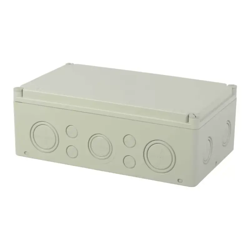 TP Electric Kötődoboz 180x300x110 IP67 perforált oldalfal, teli tető, 10db kikönnyítés 3310-270-0600 Vedd meg most