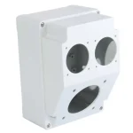 TP Electric Üres ipari doboz 120×170mm fúrt 3 fázisú (75x75) aljzathoz+1 fázisú aljzathoz 2 furat 3317-000-1114 Gyors szállítás