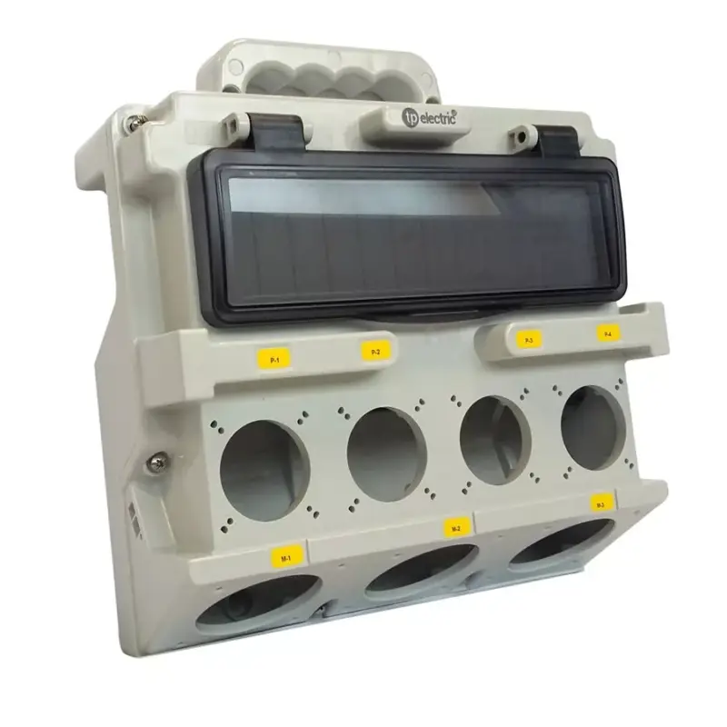 Expressz kézbesítés TP Electric Hordozható ipari doboz szerelt 280x260 (2db kicsi és 1db nagy vakfedéllel) 3370-000-0000