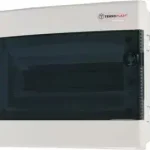 Tehnoplast Csere ajtó süllyesztett és falon kívüli elosztó dobozhoz, C sorozat, 12 modul, átlátszó THP-AJTO-ATL-12C Outlet