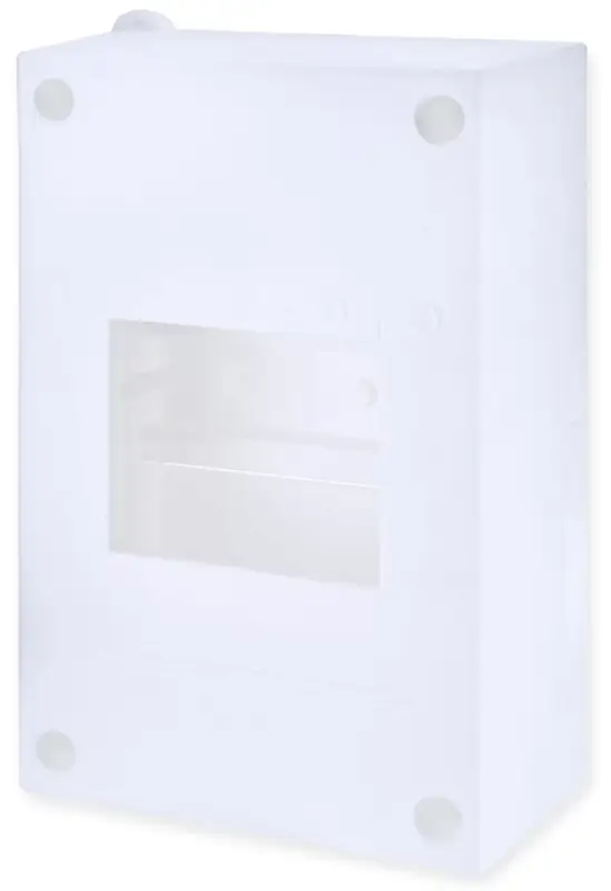Korlátozott ajánlat Tehnoplast Falon kívüli kiselosztó doboz, A sorozat, 5(3+2)modulos, ajtó nélkül, 1soros, 97x155x57 mm, IP40 THP-N3A