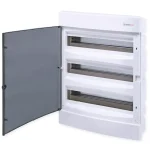 Kedvezményes ár Tehnoplast Süllyesztett kiselosztó doboz, C sorozat, 54modulos,átlátszó ajtó-3soros,392x522x106mm,IP40 THP-U3x18C