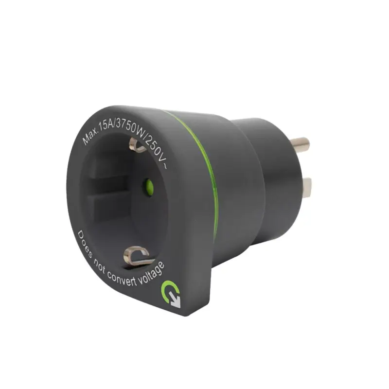 Vásárlói kedvenc Q2POWER 1.200110-TH utazóadapterEurope to USA”, bemeneti feszültség: 100-250 V, teljesítmény: 100 V - 1500 W / 250 V - 3750 W"