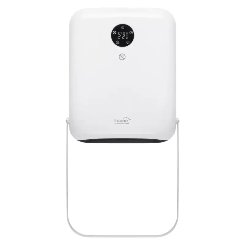 Home FKF26201 fürdőszobai ventilátoros fűtőtest, 2000 W, 2 fokozat, PTC fűtőelem, távirányító, LED kijelző, IPX2 Csak ma