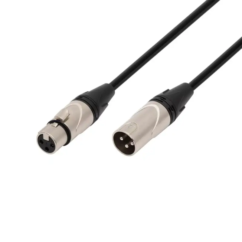 SAL XLR5 audio kábel, XLR dugó / XLR aljzat, 5 méter, 6mm, fém, réz vezeték Árengedmény