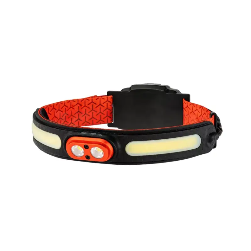 Exkluzív ajánlat NEBO NEB-HLP-0021-G CURVBEAM 600 FLEX fejlámpa, 600 lumen, 1100mAh, COB LED, IPX4, 180°-os világítás