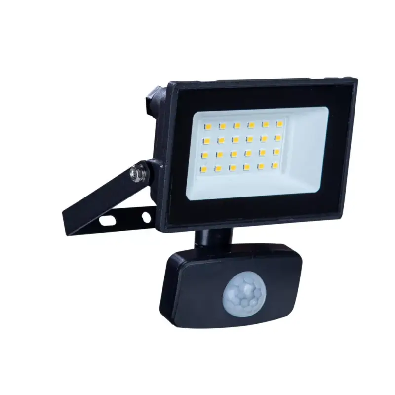 Szezonális akció GAO 48987 falra szerelhető LED fényvető, 20 W, 2200 lumen, mozgásérzékelő, kül- és beltéri kivitel