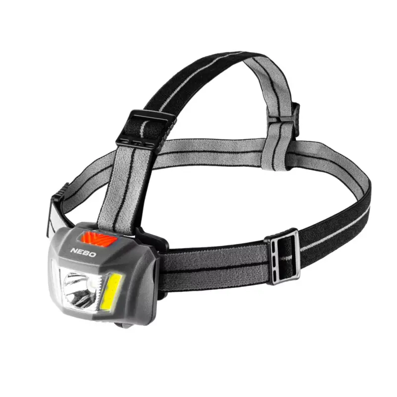 Árengedmény NEBO NEB-HLP-1011-G EINSTEIN 250 fejlámpa, 250 lm - 30 lm, 106 m, 7 funkció, IP44, 3 x AAA elem