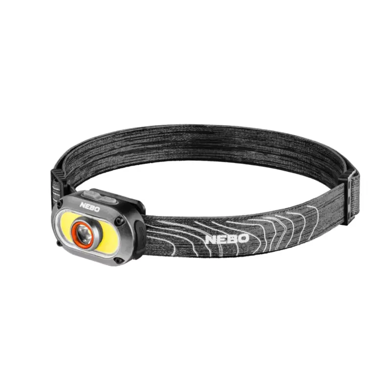 NEBO NEB-HLP-0024-H MYCRO 550 fejlámpa, 550 lumen, 7 világítási mód, víz- és ütésálló (IPX4), akkumulátoros tápellátás Biztonságos vásárlás