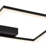 Rábalux 71375 Heleth Beltéri lámpa, Mennyezeti lámpa, fekete-fehér LED 24, IP20 Azonnal elérhető
