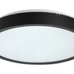 Rábalux 71435 Alenzo Beltéri lámpa, LED panel, fekete-fehér LED 12, IP44 Korlátozott ajánlat