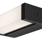 Rábalux 77185 Cubbington Kültéri lámpa, Kültéri fali lámpa, fekete-fehér LED 18, IP54 Ne maradj le