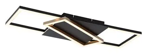 Legkelendőbb Rábalux 71391 Kitlee Beltéri lámpa, Mennyezeti lámpa, fekete/ arany-fehér LED 40, IP20