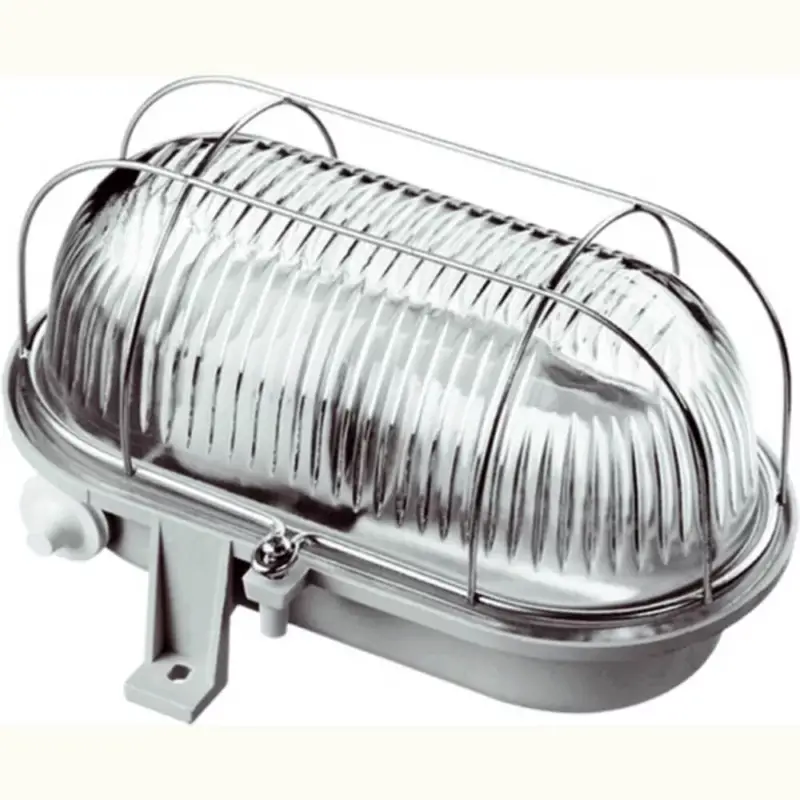 HAJÓLÁMPA, OVÁLIS, FÉMRÁCSOS 100W, SZÜRKE, 6910H Legjobb ár