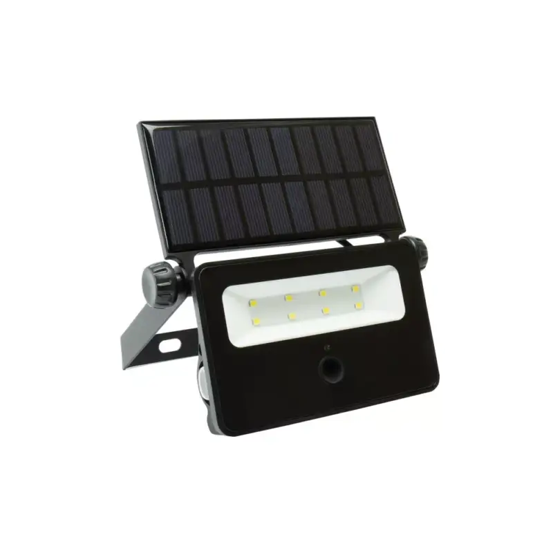 NOCTIS napelemes LED-reflektor, 110°, IP65, 2 W, Hideg fehér, fekete SLI050001 SpectrumLED Azonnal elérhető