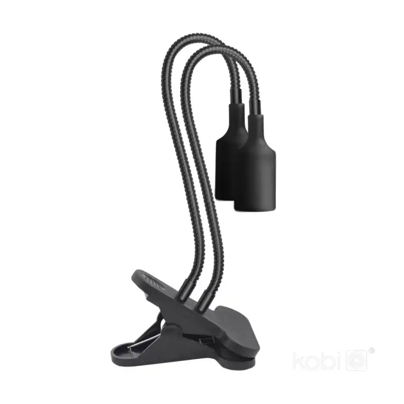 LED növénynevelő lámpa LED PLANTY CLIP W DUO 1xE27 black Kobi Design KOBI-004018 KOBI Korlátozott ajánlat