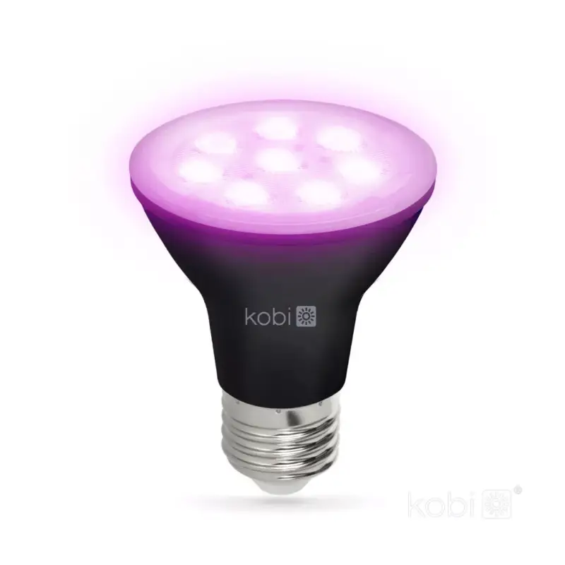 Akciós ár E27 Növénynevelő LED-fényforrás, 7 W, Meleg fehér WW 1200K 150lm, KOBI-004013 SpectrumLED