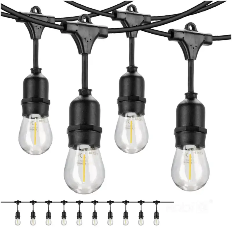 Olcsó Garland MIMOSA LED SET 10m 10x1W E27 Kobi KOBI-002321 KOBI