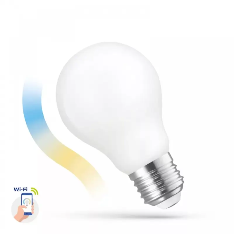 LED A60 E27 230V 5W COG CCT+DIM WIFI - SMART WOJ14419 SpectrumLED Exkluzív ajánlat