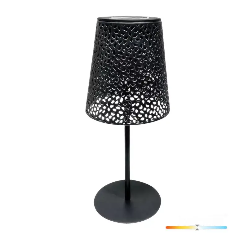 Végkiárusítás Solar garden lamp LED LUVETRA 4000K IP44 black LED2B KOBI-004509 KOBI
