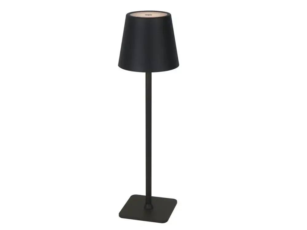 LEDline Asztali lámpa TAZA 3,5W 400lm CCT IP54 fekete 2x2000mAh LL-203853 LED line Különleges ajánlat