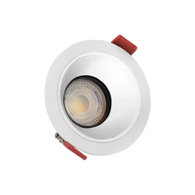FIALE COMFORT ANTI GLARE GU10 250V IP20 FI85x50mm WHITE round, reflector silver, adjustable SLIP001018 SpectrumLED Kedvezmény