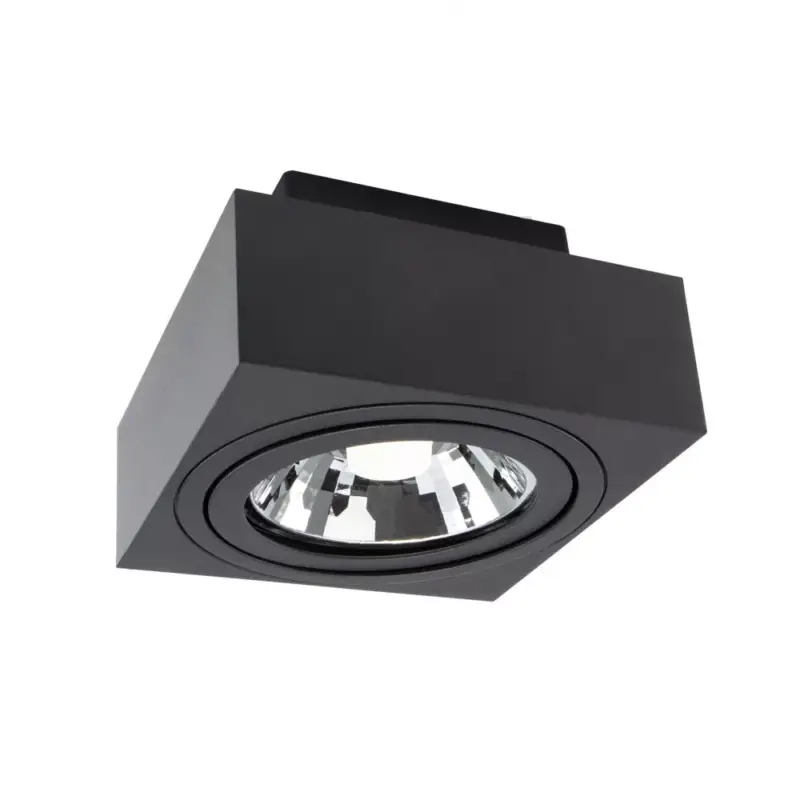Ne maradj le MIRORA GU10 IP20 négyszögletes fekete SLIP005048 SpectrumLED