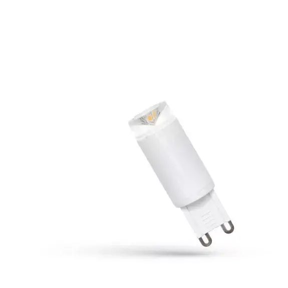 G9 LED-fényforrás, 2,5 W, Meleg fehér WW 3000K 190lm, WOJ13063 SpectrumLED Gyors kiszállítás
