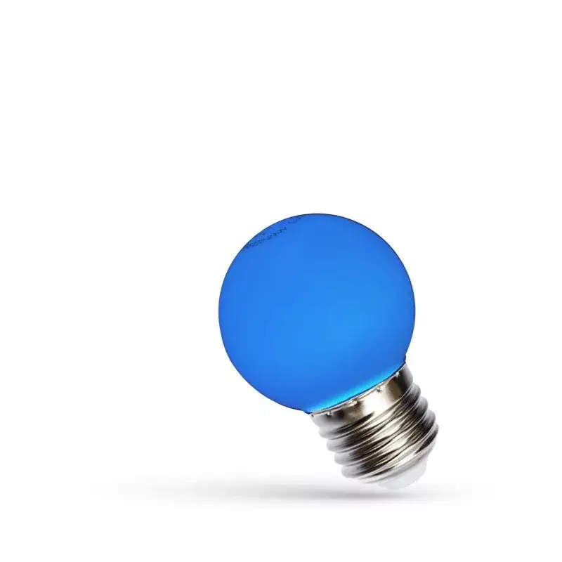 Rendeld meg most E27 LED-fényforrás, 1 W, KékK lm, WOJ11797 SpectrumLED