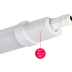 Hermetic luminaire LINIX 4000K 45W 5400lm IP65 150cm gray LITE motion sensor MV LL-211612-II-MV LED line Korlátozott ajánlat