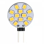 Népszerű G4 LED-fényforrás 12 V, 2 W, Hideg fehér CW 6000K 140lm, LL-243936 LED line