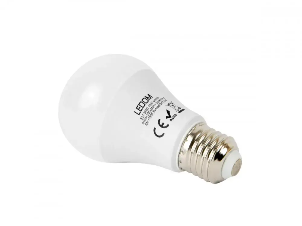 Biztonságos fizetés E27 LED-fényforrás, 10 W, Természetes fehér NW 4000K 940lm, LL-247392 LED line