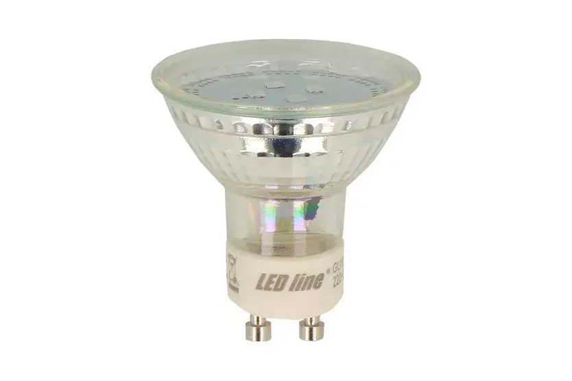 Bestseller GU10 LED-fényforrás, 1 W, Meleg fehér WW 2700K 80lm, LL-242250 LED line