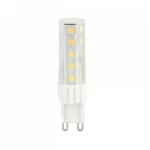 G9 LED-fényforrás, 6 W, Meleg fehér WW 2700K 550lm, LL-245947 LED line Népszerű