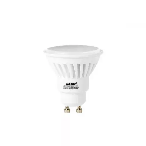 Olcsóbb GU10 LED-fényforrás, 10 W, Természetes fehér, 5 év garancia NW 4000K 1400lm, LL-248597-II SpectrumLED