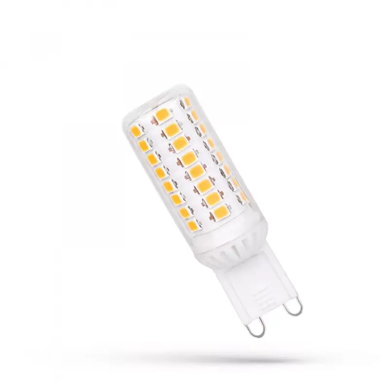 G9 LED-fényforrás, 4,5 W, Természetes fehér, 5 év garancia NW 4000K 560lm, WOJ14437_4_5W SpectrumLED Expressz kézbesítés