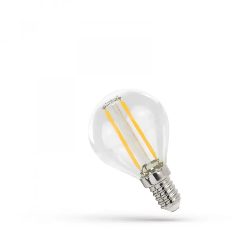 E14 LED-fényforrás, 1 W, filament, Meleg fehér WW 2700K 100lm, WOJ14579 SpectrumLED Alacsony ár