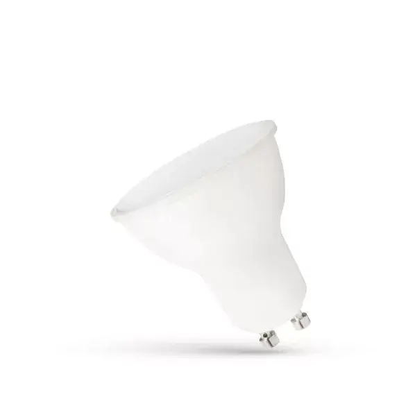 Gyors szállítás GU10 LED-fényforrás, 6 W, Természetes fehér NW 4000K 520lm, WOJ13267 SpectrumLED