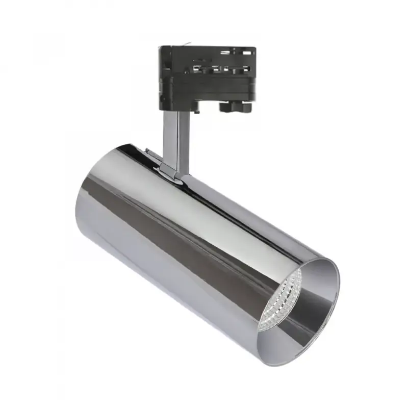 MDR BRANTA METALICA 830 háromfázisú sínes lámpa, 19W, 24°, CRI 80, ezüst WOJP05706 SpectrumLED Újdonság