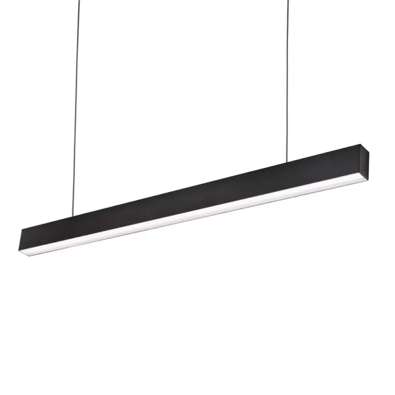 Árcsökkenés ALLDAY INSPIRE ONE Lineáris lámpa, 46W, 90°, IP20, szabályozható, Meleg fehér, fekete, 5 év garancia WOJP06325 SpectrumLED