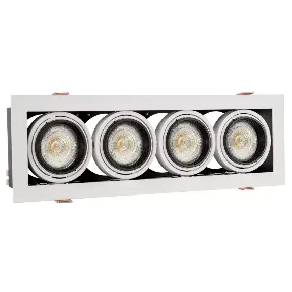 Végkiárusítás MODERN DAY MINI GU10 x4 FEHÉR frame SLIP002004 SpectrumLED