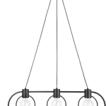 Lampa wisząca FREDO KOŁO 3 czarna KOBI-000739 KOBI Kiárusítás