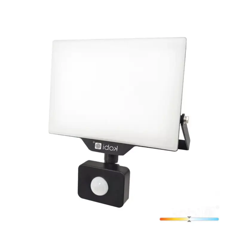DELYO MHNC LED-reflektor, 110°, IP54, 50 W, Természetes fehér, fekete KOBI-004240 KOBI Ne maradj le