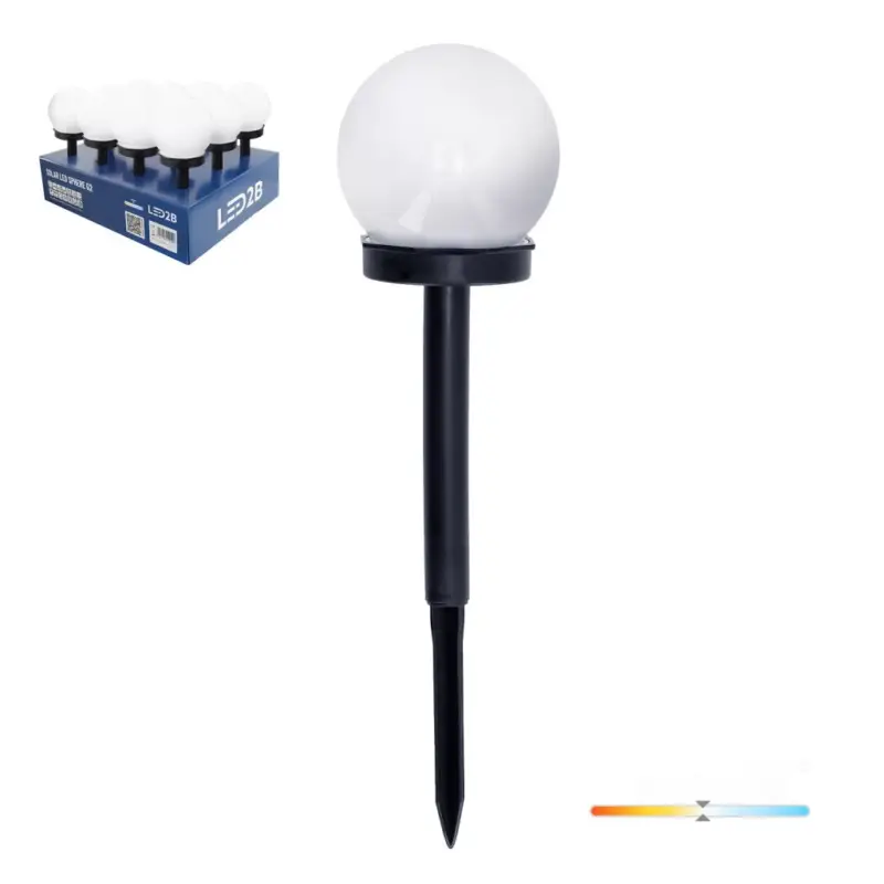 Biztonságos vásárlás Solar bollard lamp LED SPHERE G2 10cm 4000K IP44 LED2B KOBI-004512 KOBI